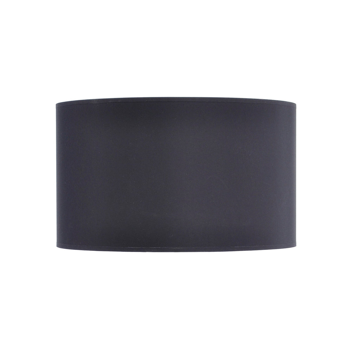Lined Drum 20″ Lampshade - Black & Silver