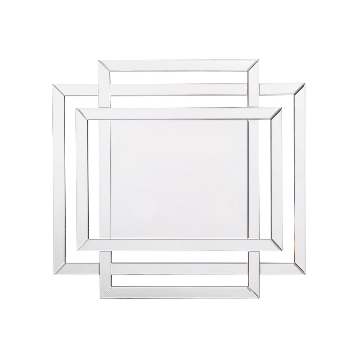 Farley Tri Rectangle Frame Mirror - 100x110cm
