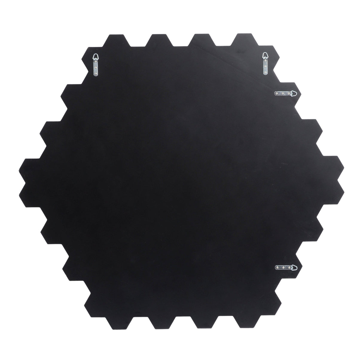 Hexagonal Honeycomb Convex Mirror Wall Art - 132x120cm