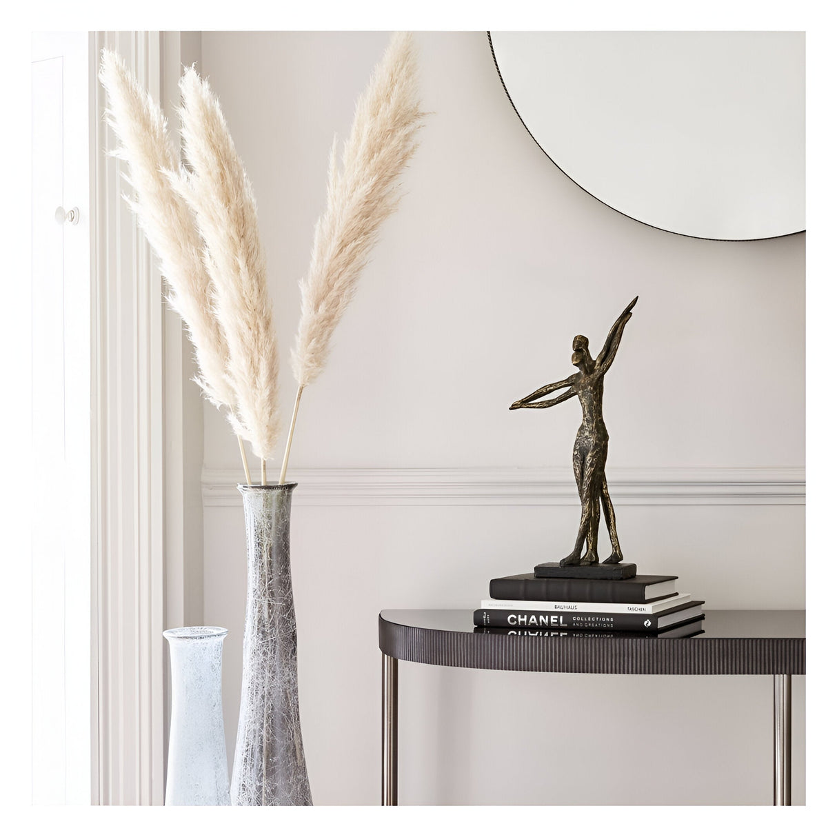 Celebrating Bronze Resin Standing Couple Figurine - 42cm