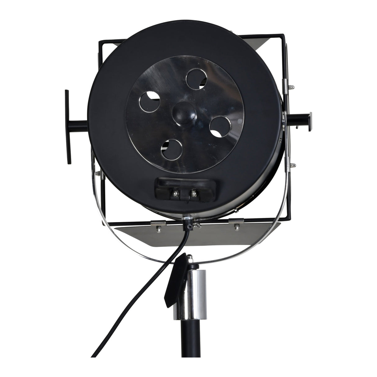 Clarky Tripod Spotlight Floor Lamp - Black