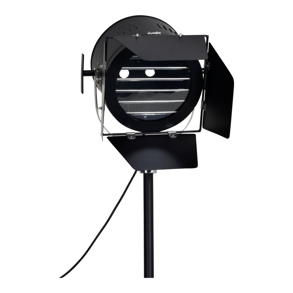 Clarky Tripod Spotlight Floor Lamp - Black