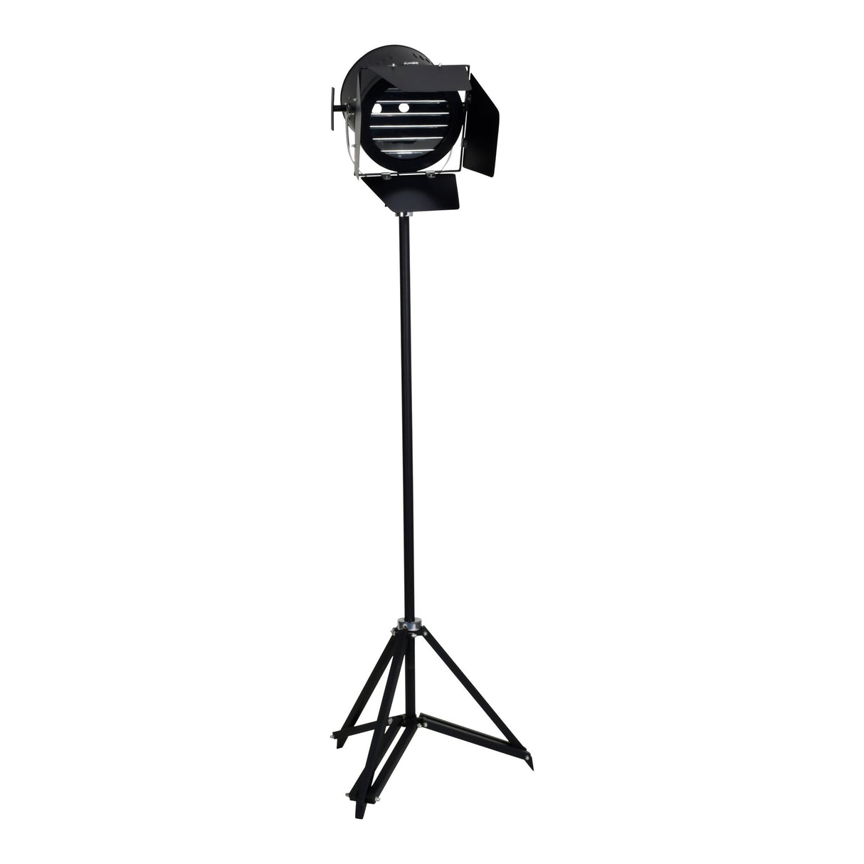 Clarky Tripod Spotlight Floor Lamp - Black