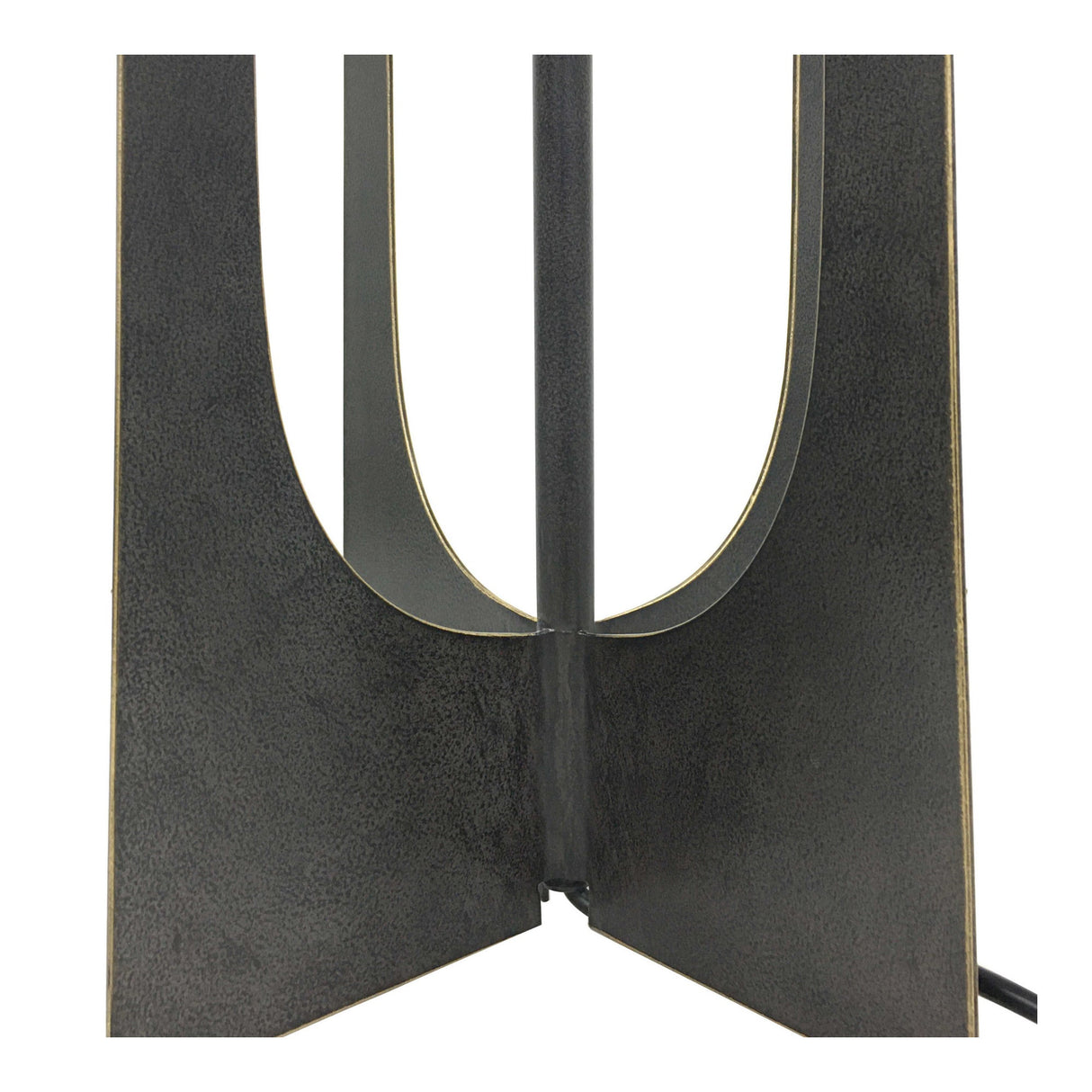 Glenthorpe Table Lamp - Gilded Oak With Irish Linen Shade