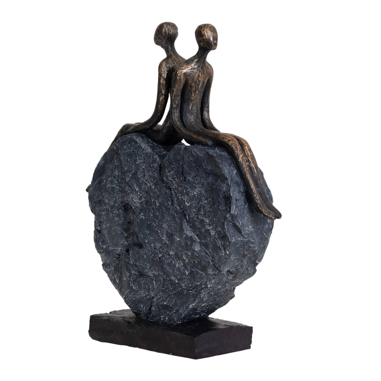 Couple's Love Heart Figurine - 29cm