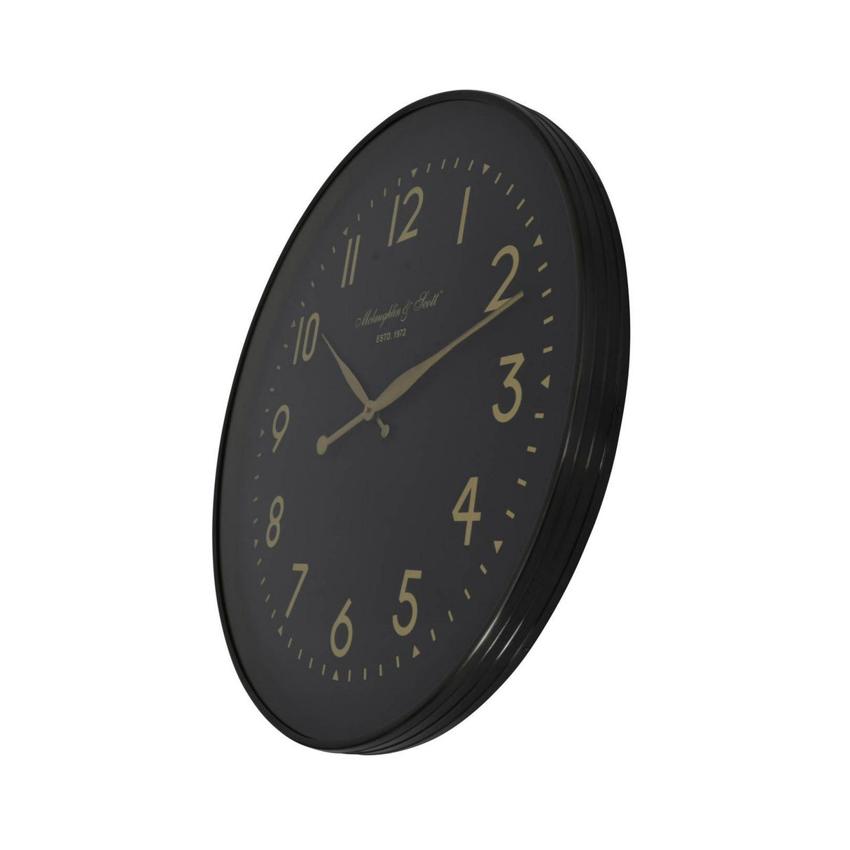 Christopher Wall Clock 76cm - Black