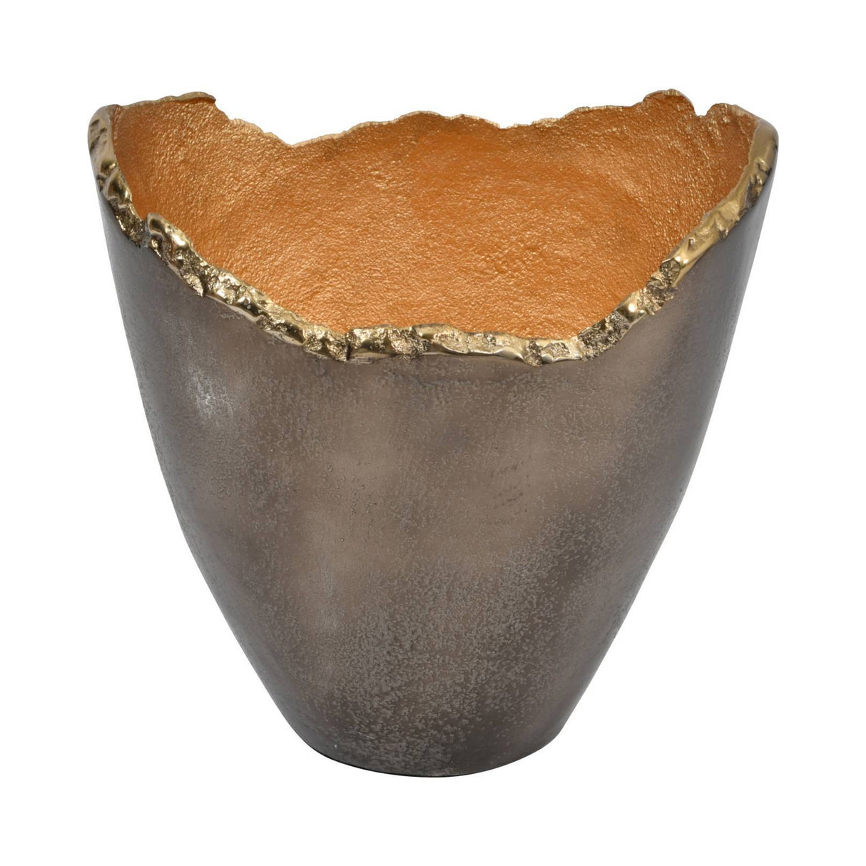 Merapi Lava Small Vase - Gold