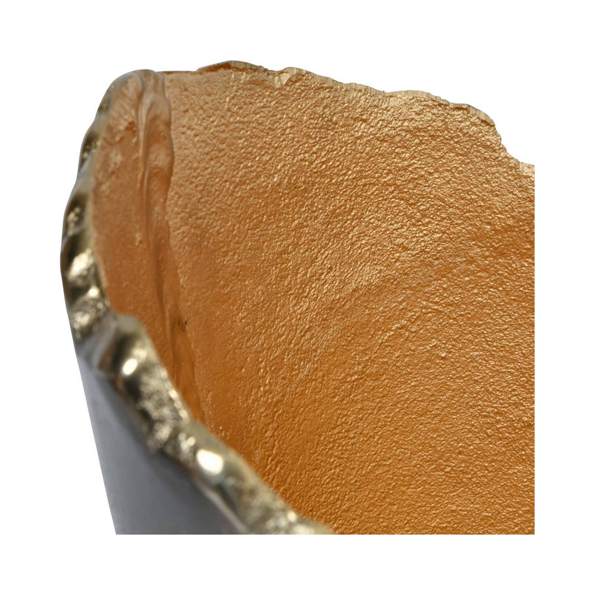 Merapi Lava Large Vase - Gold