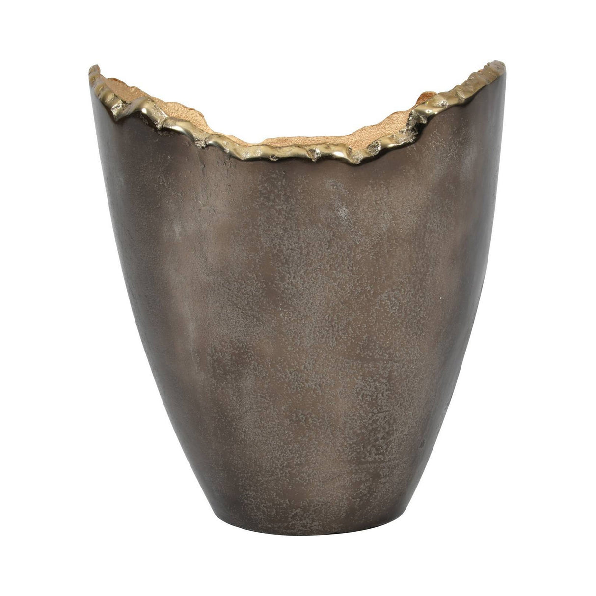 Merapi Lava Large Vase - Gold