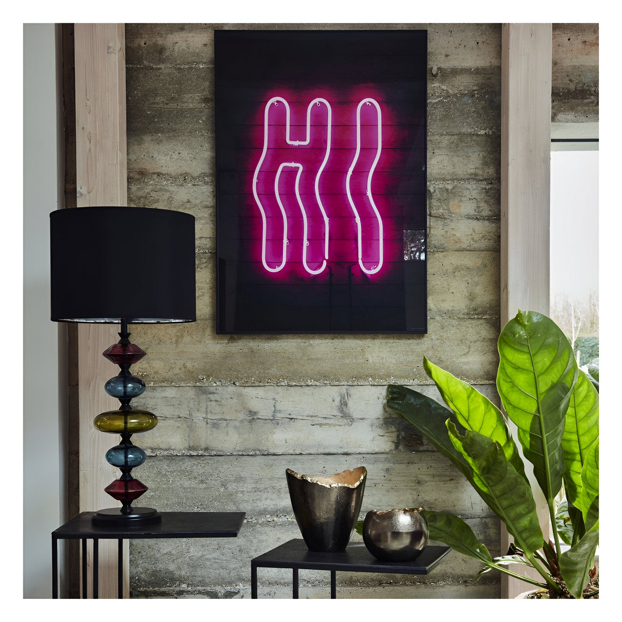 Merapi Lava Ball Vase - Gold