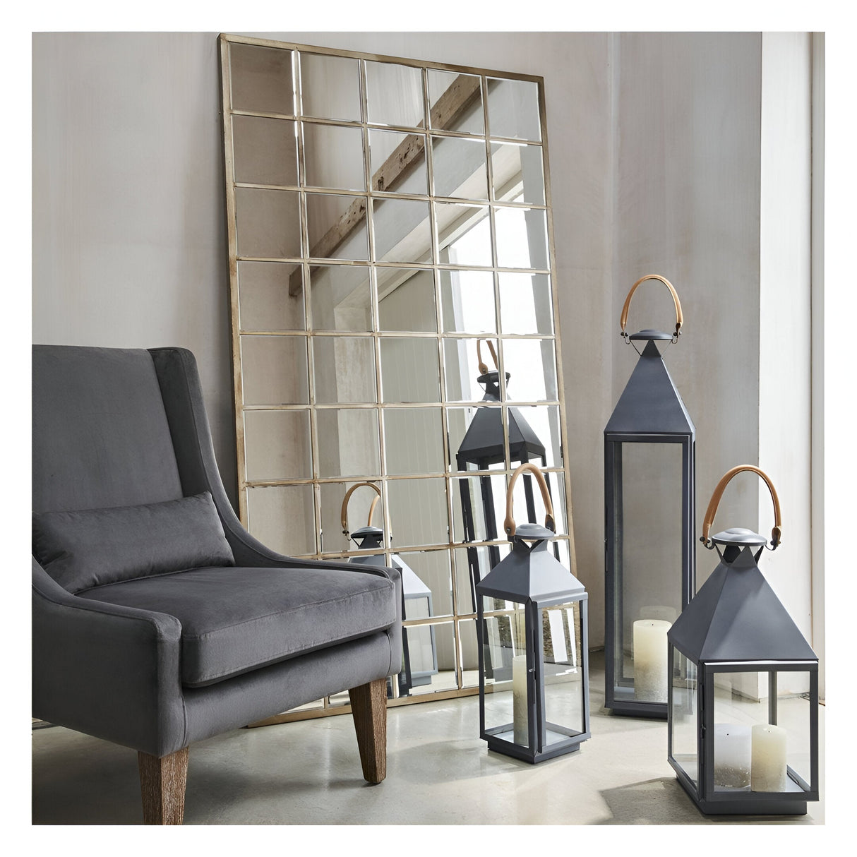 Blakely Floor Standing Leaner Mirror - 100x180cm