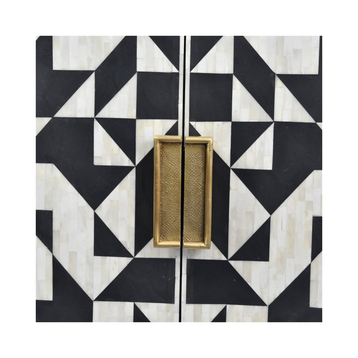 Wolseley 4-Door Buffet Sideboard - Black & Ivory