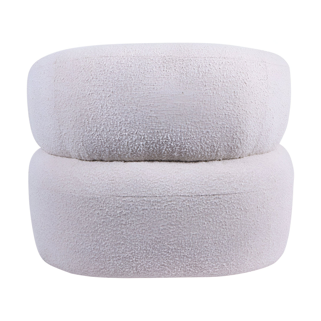 Luna Boucle Occasional Chair - Cream