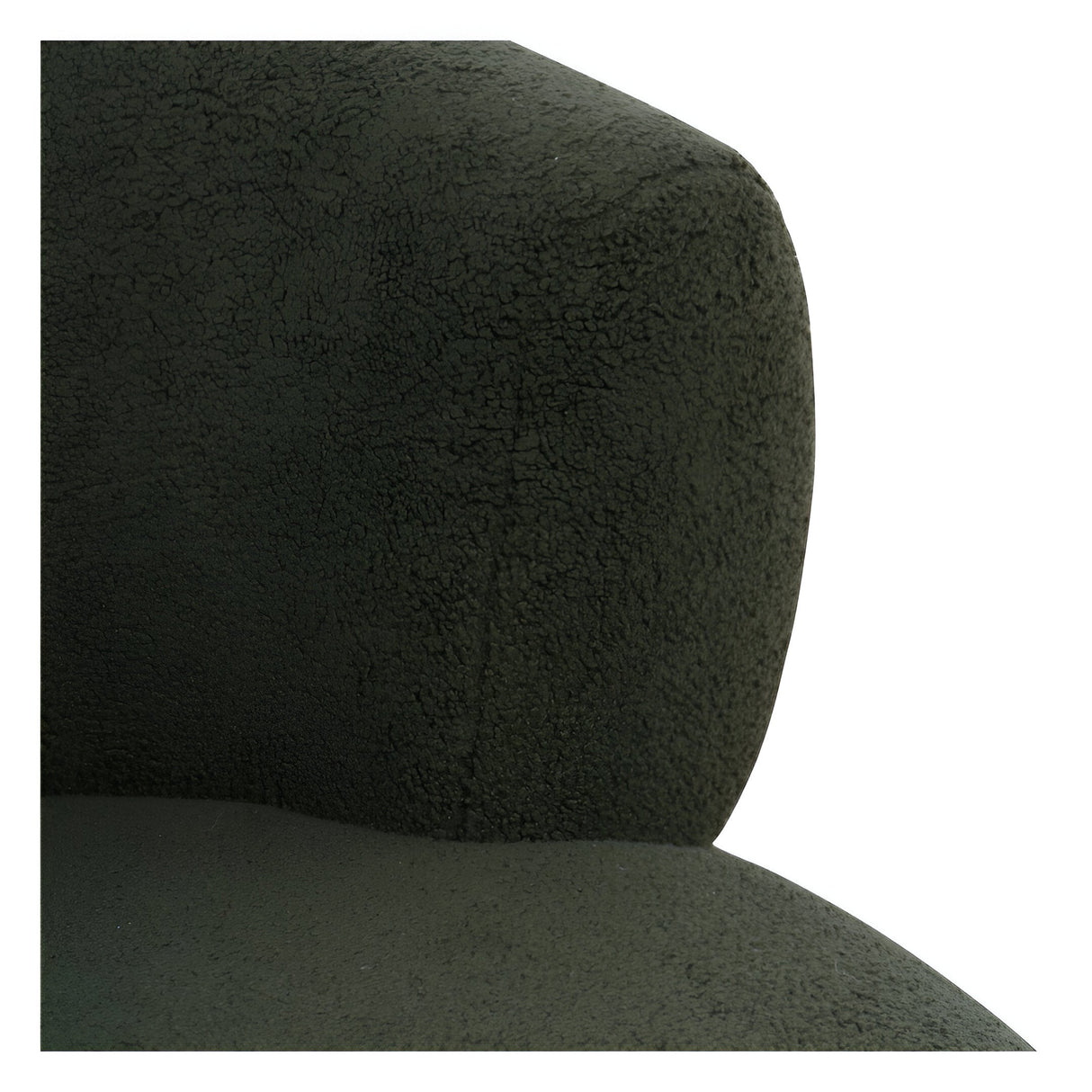 Luna Boucle Occasional Chair - Green