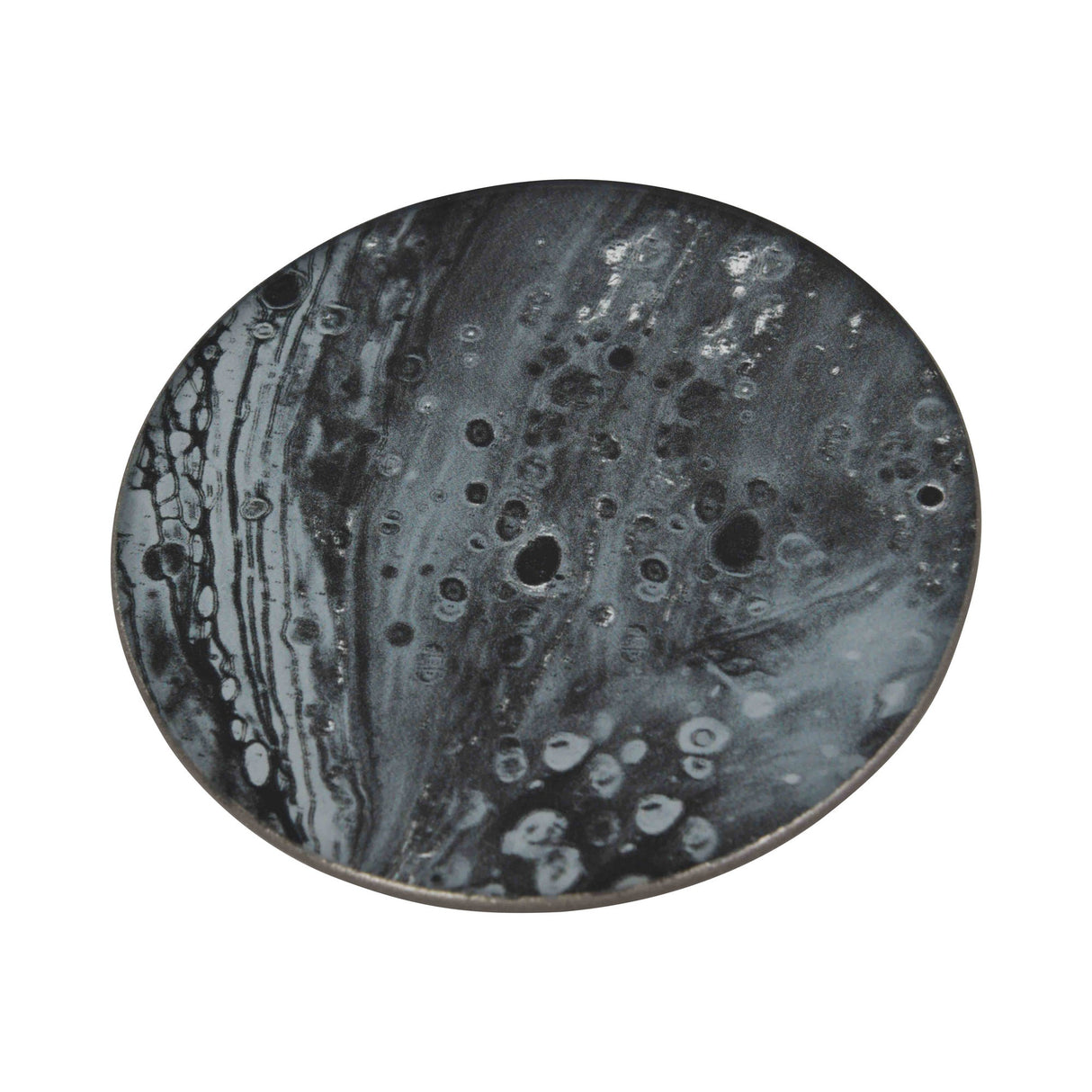 Monochrome Swirl Set of 4 Coasters