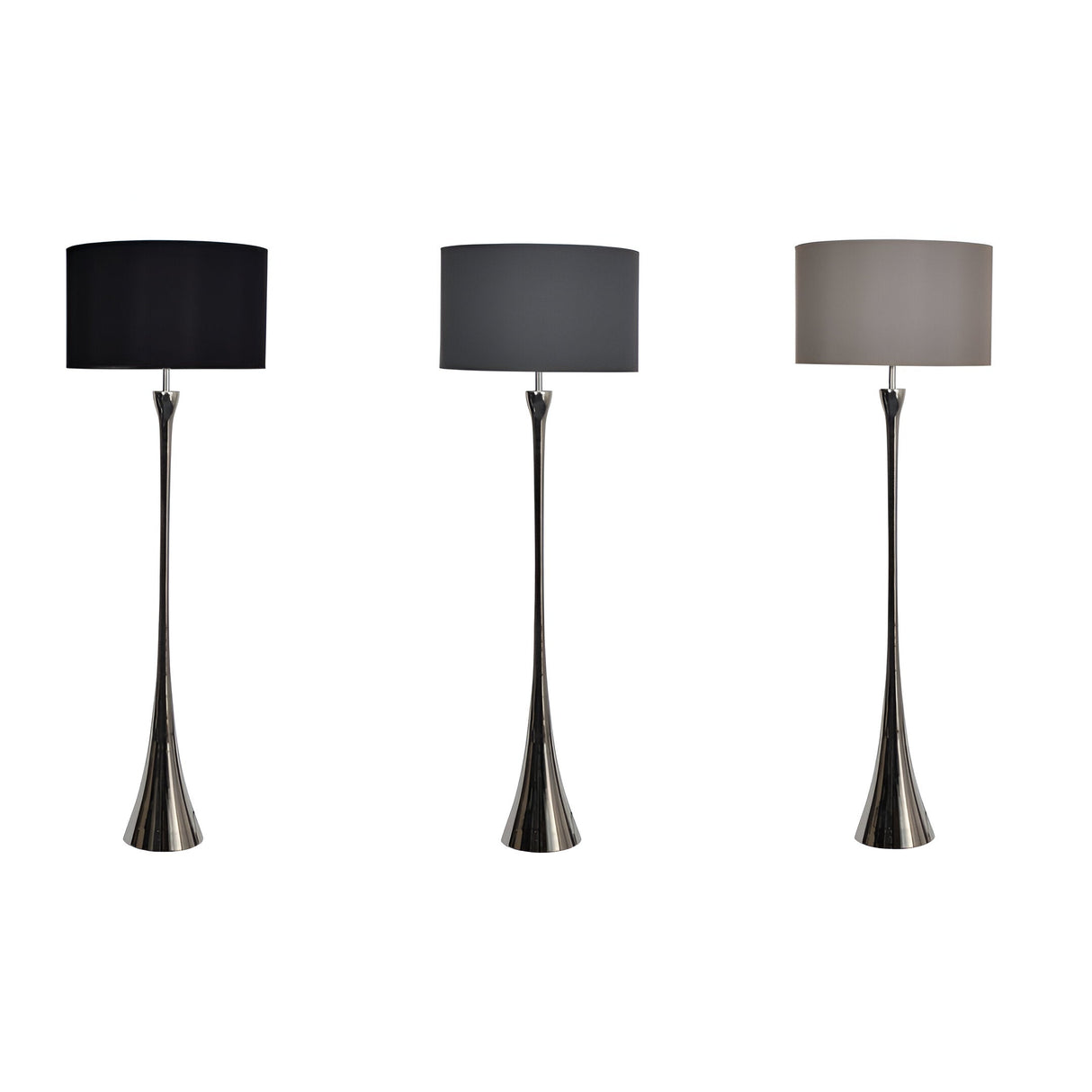 Lyra Floor Lamp (Base Only) - Silver