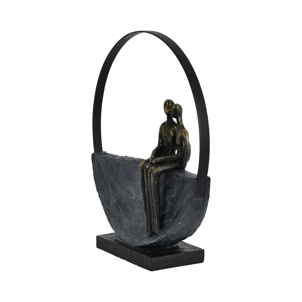 Couple Encircled Figurine - 33cm