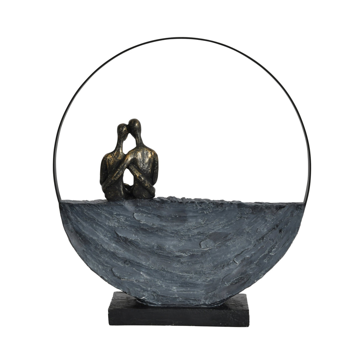 Couple Encircled Figurine - 33cm