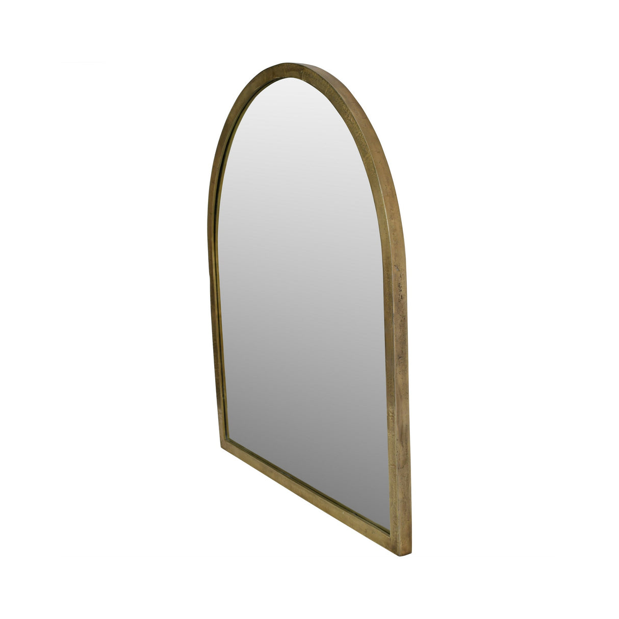 Arched Window Large Wall Mirror Gold - 91x101cm