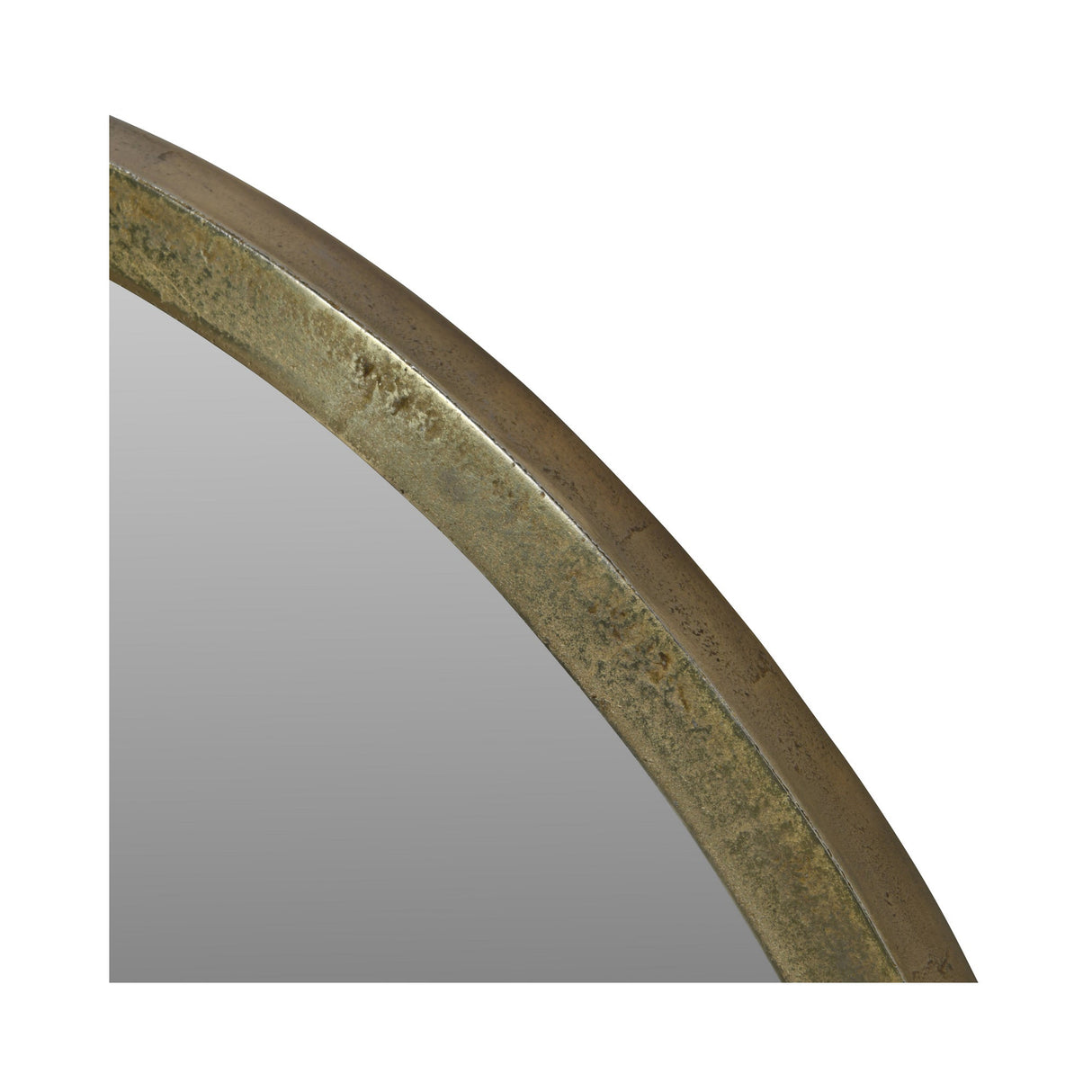 Arched Window Large Wall Mirror Gold - 91x101cm