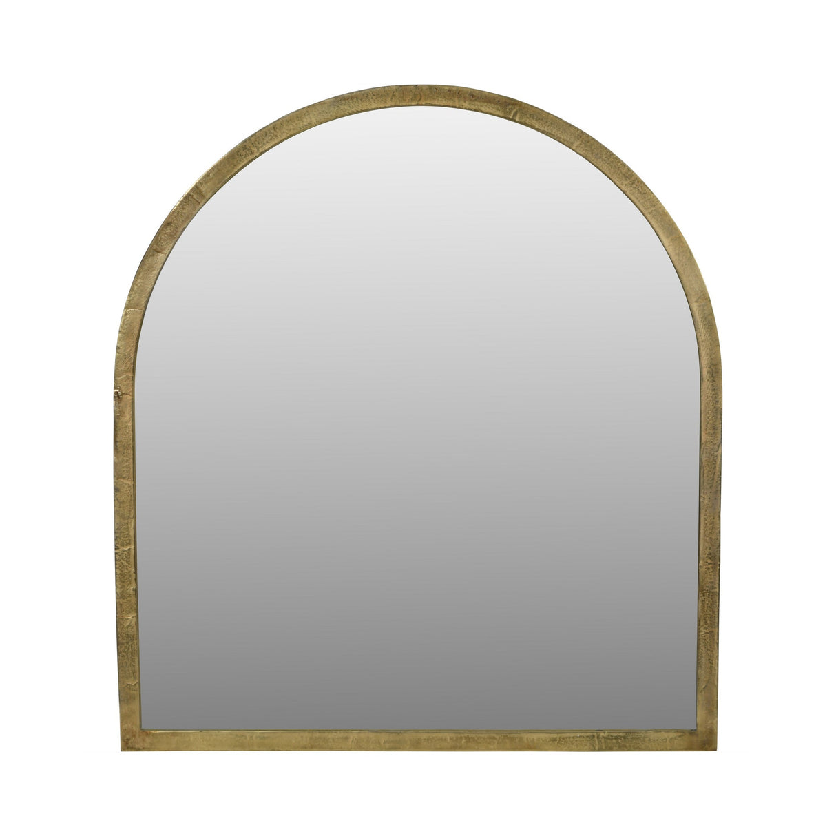 Arched Window Large Wall Mirror Gold - 91x101cm