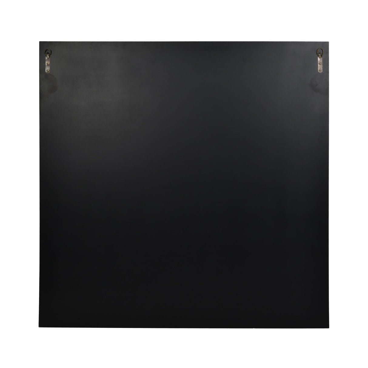 Blakely Square Wall Mirror Black - 100cm