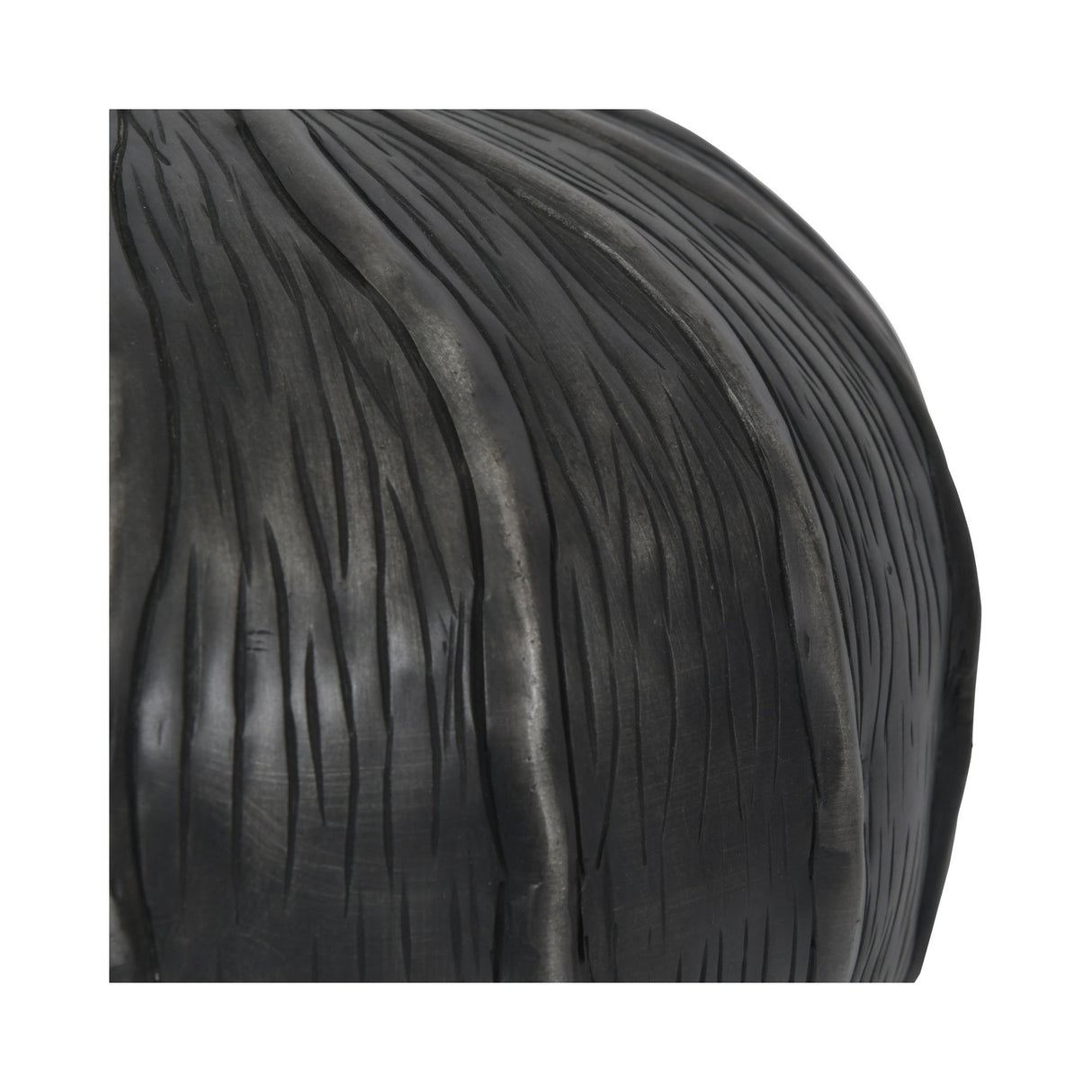 Pelham Squat Vase - Matt Black