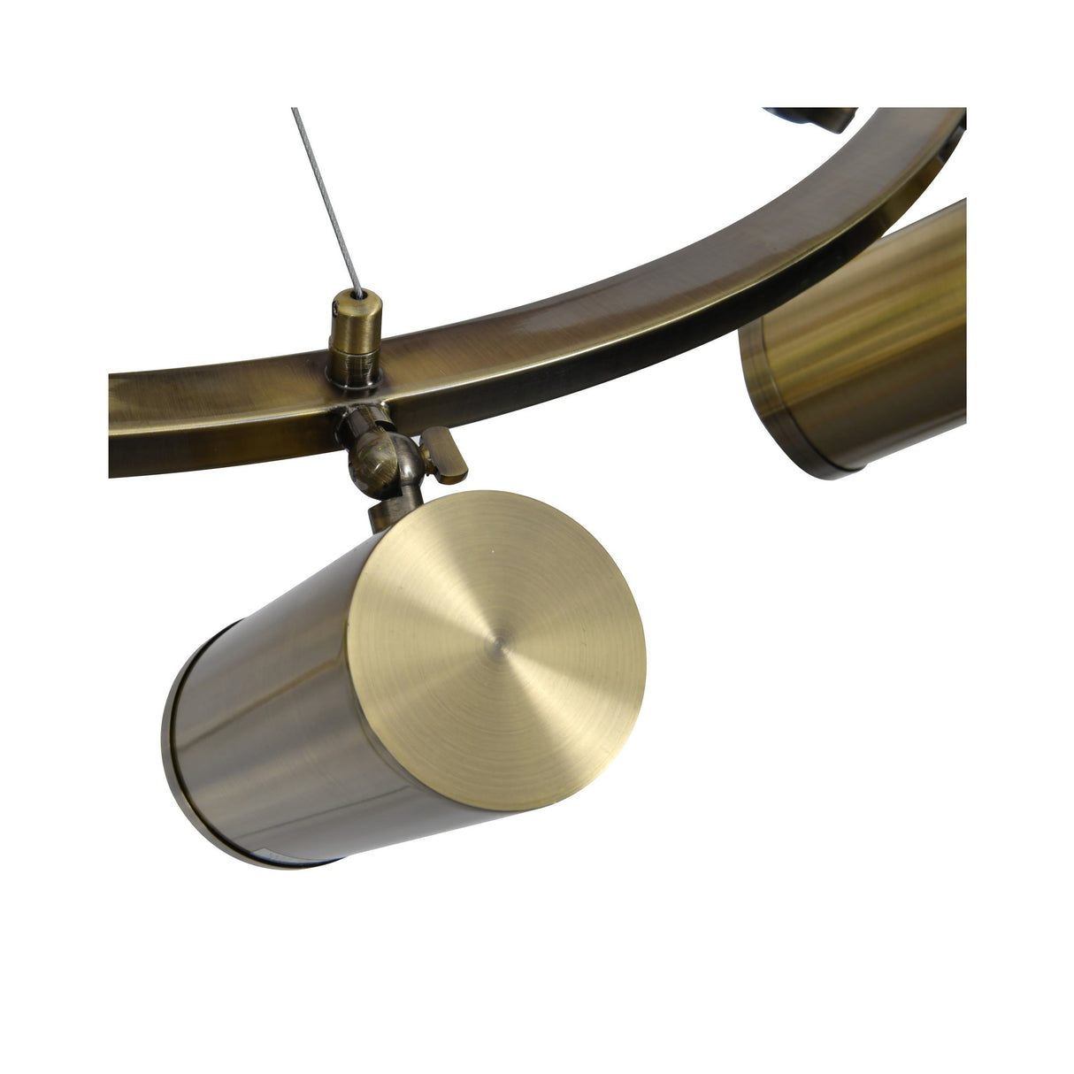 Stukely 8 Light Suspension - Brushed Brass