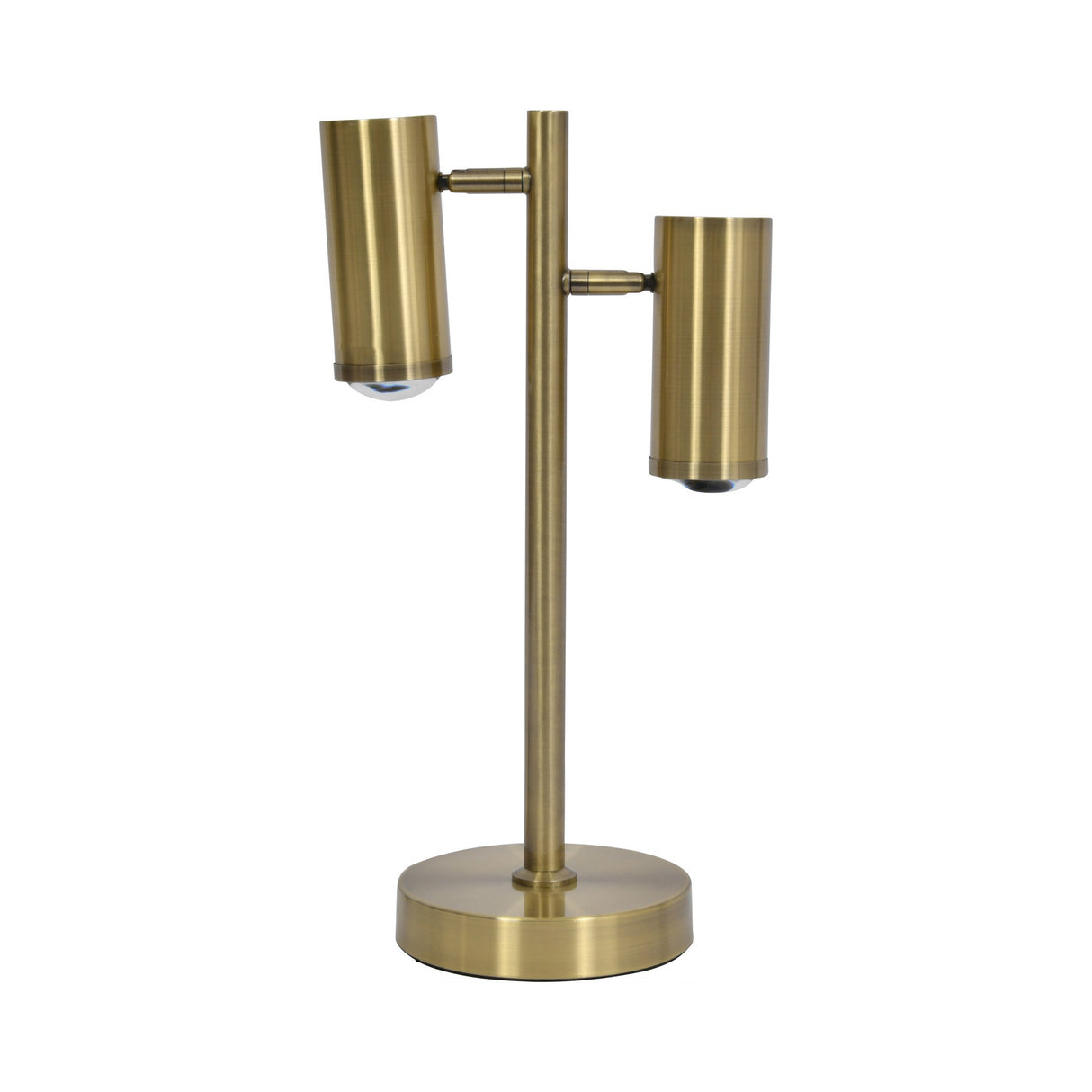 Stukely 2 Light Table Lamp - Gold