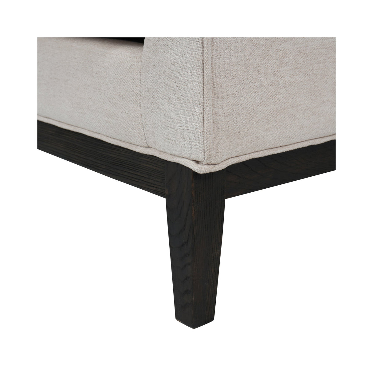 Theodore Buttoned Armchair - Ivory