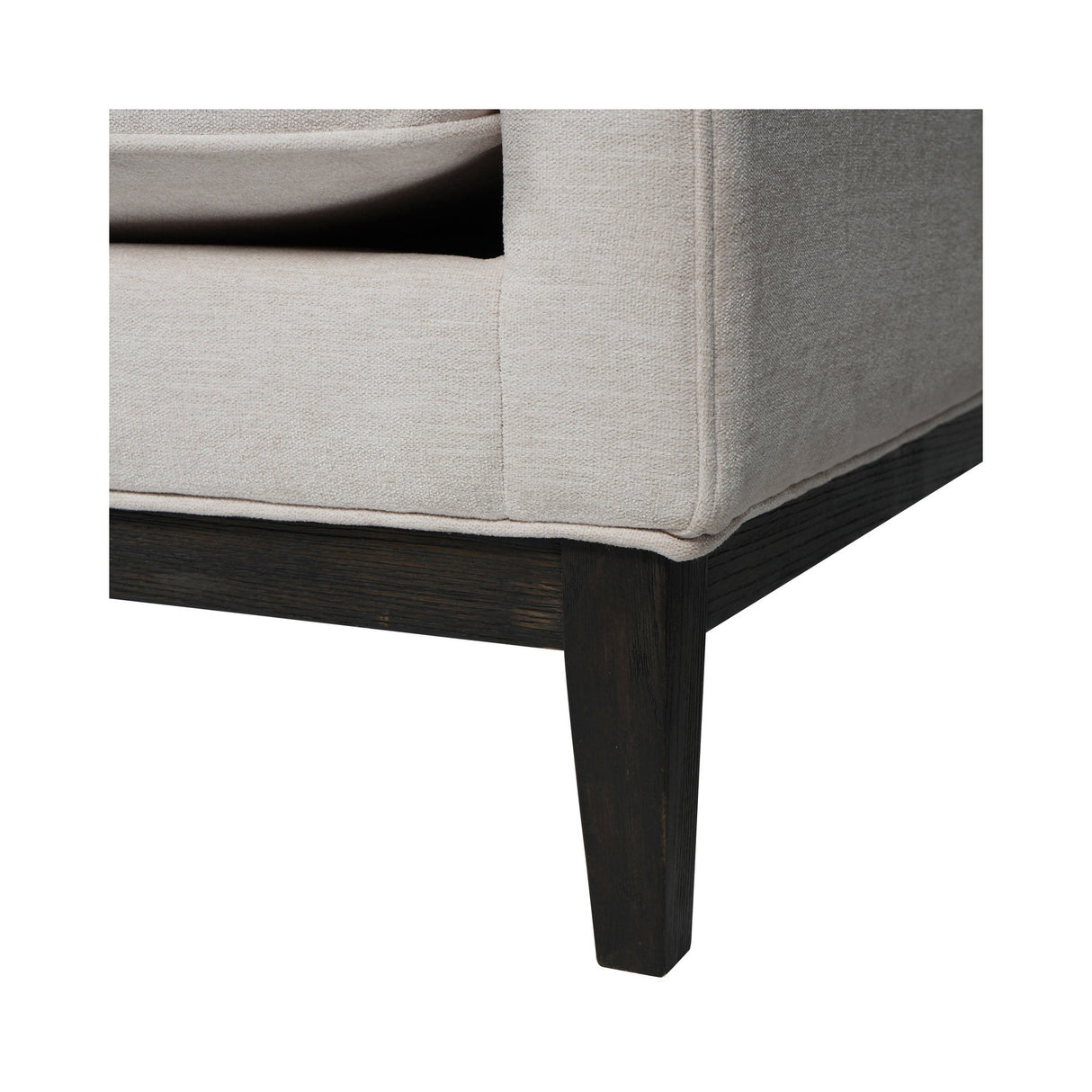 Theodore Buttoned 3 Seater Sofa - Ivory