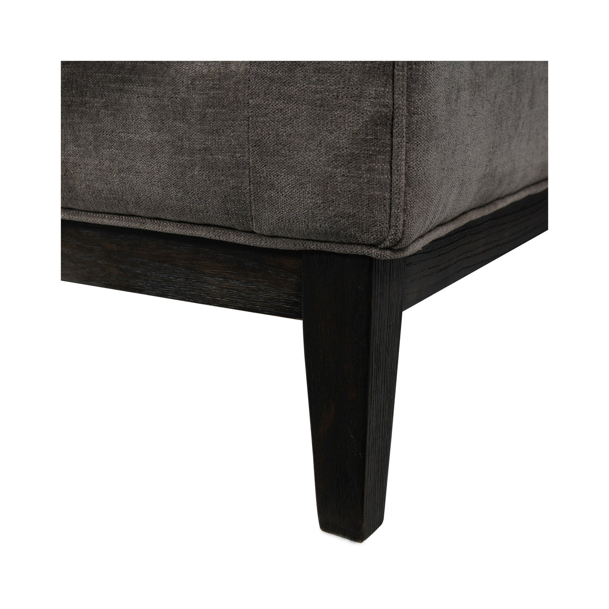 Theodore Buttoned 3 Seater Sofa - Warm Grey