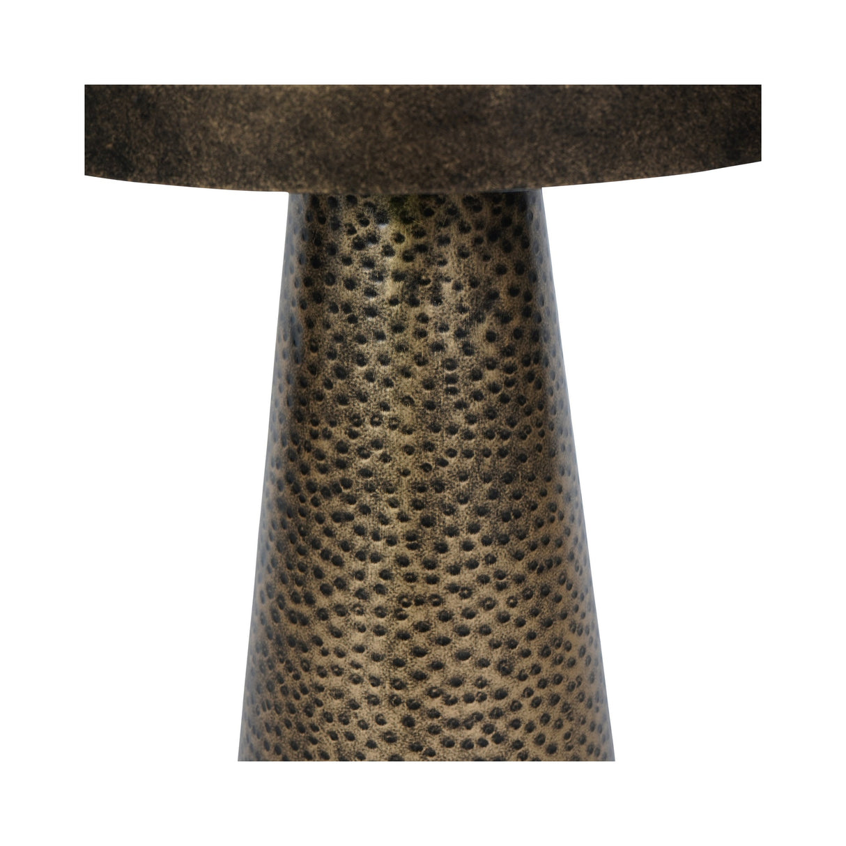 Sandbanks Iron Side Table - Rustic Antique Gold