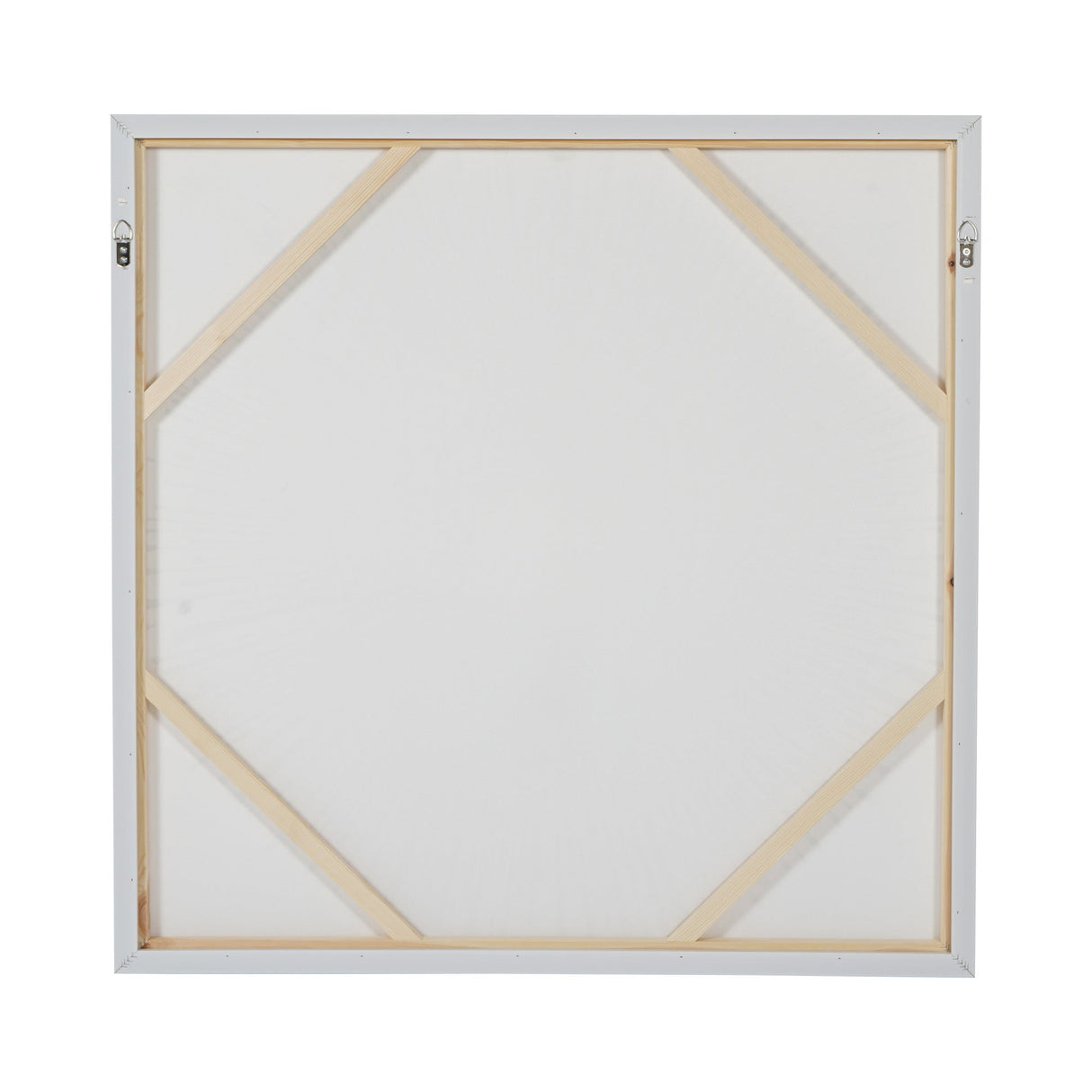 Golden Foiled Sunburst Framed Canvas - 100x100cm