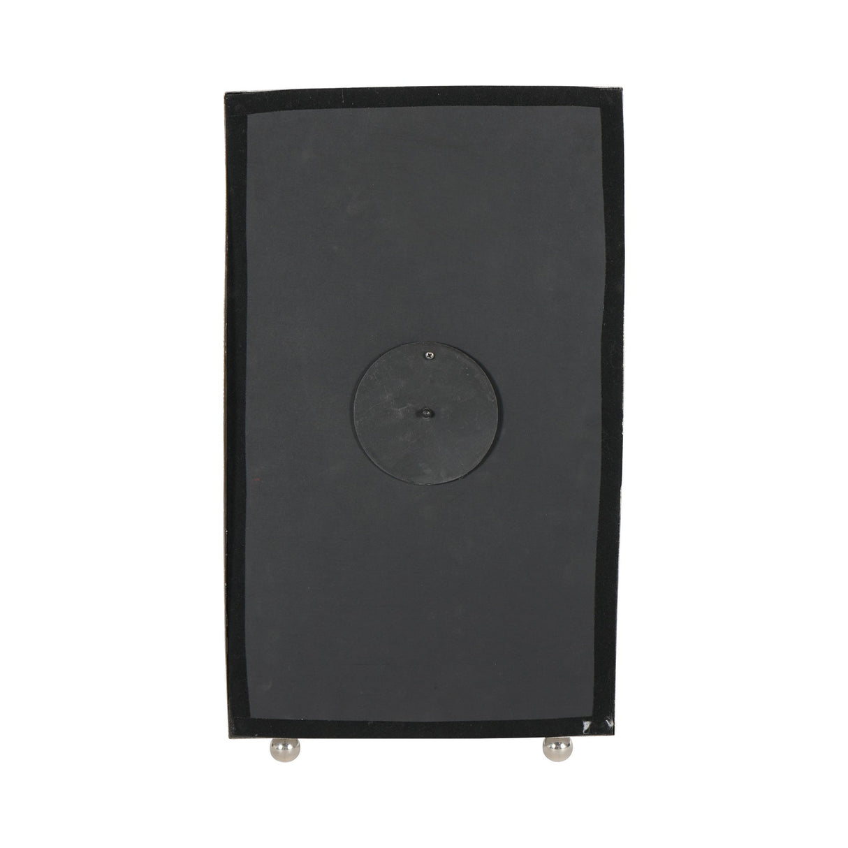 Johnson Large Mantel Clock 54cm - Nickel