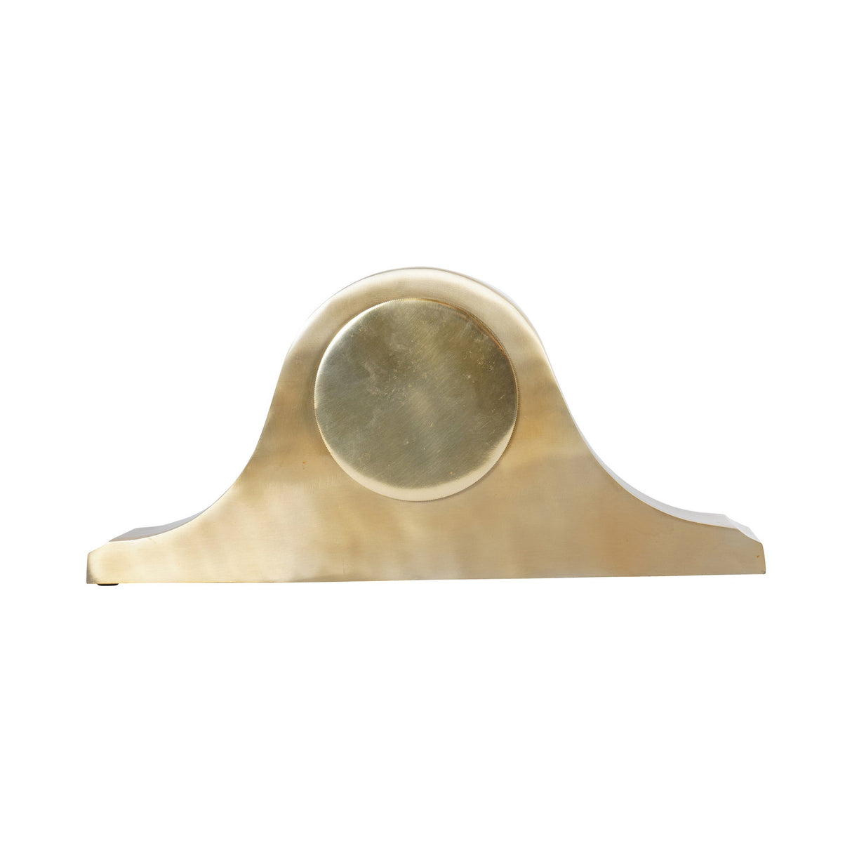 Retro Carriage Mantel Clock - Brass