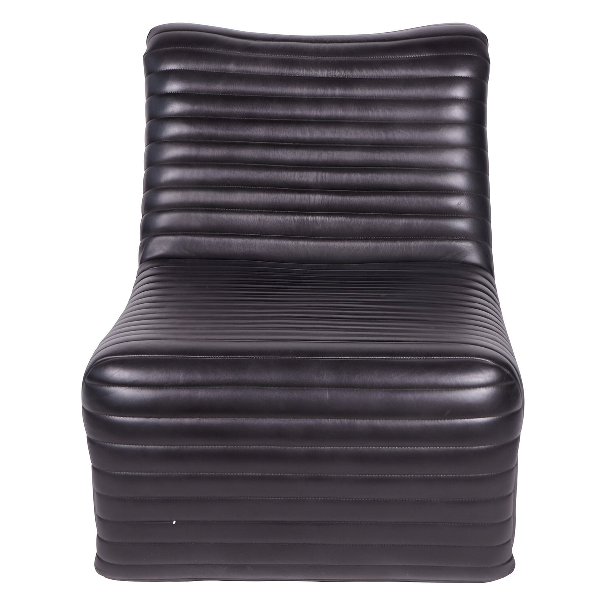 Trinity Leather Occasional Chair - Dark Grey