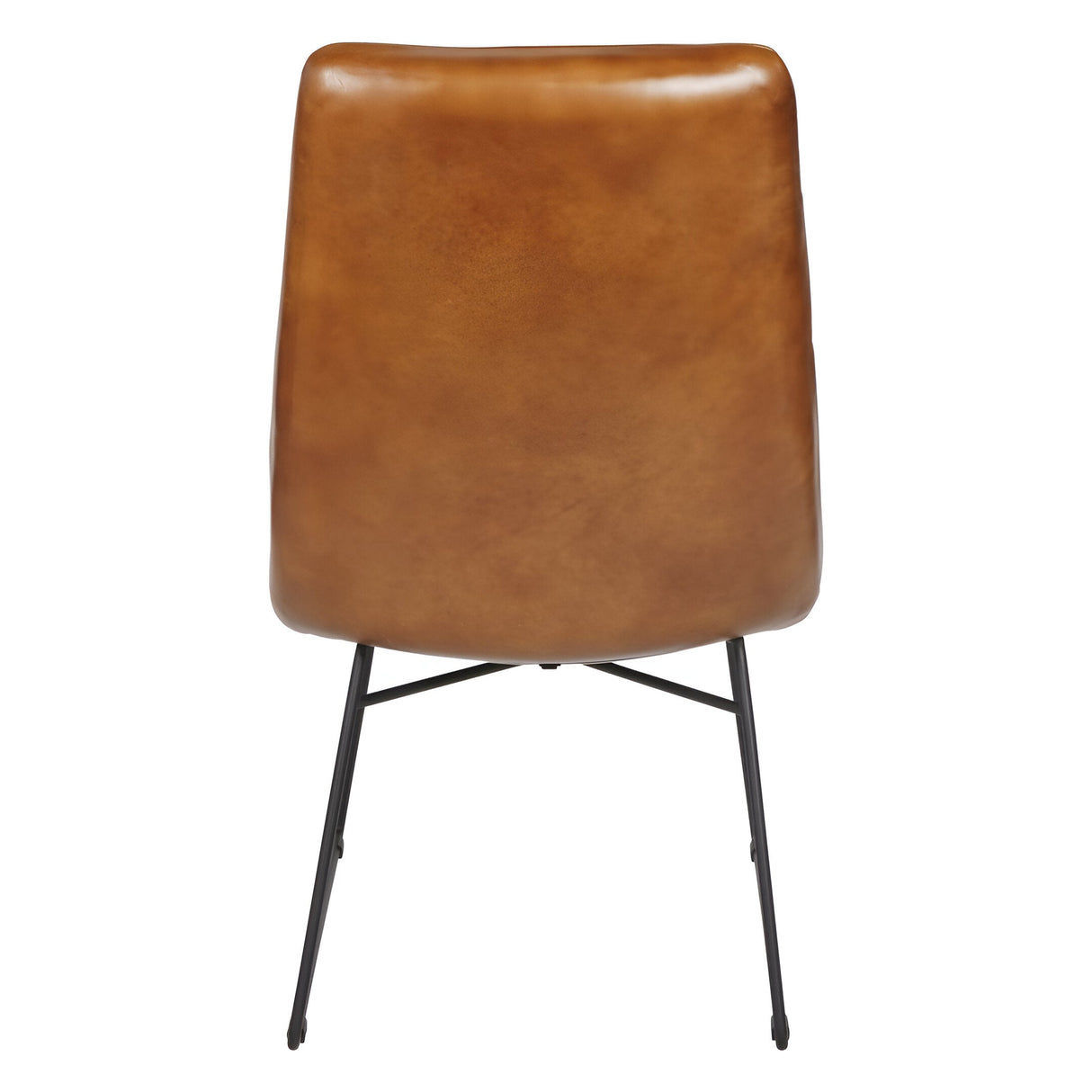 Arthur Leather Chair - Cognac Brown