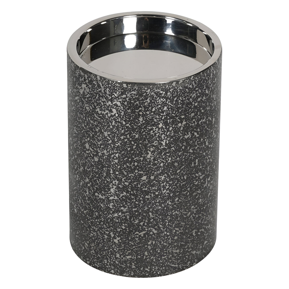 Small Pillar Candle Holder 15cm - Dusky Grey