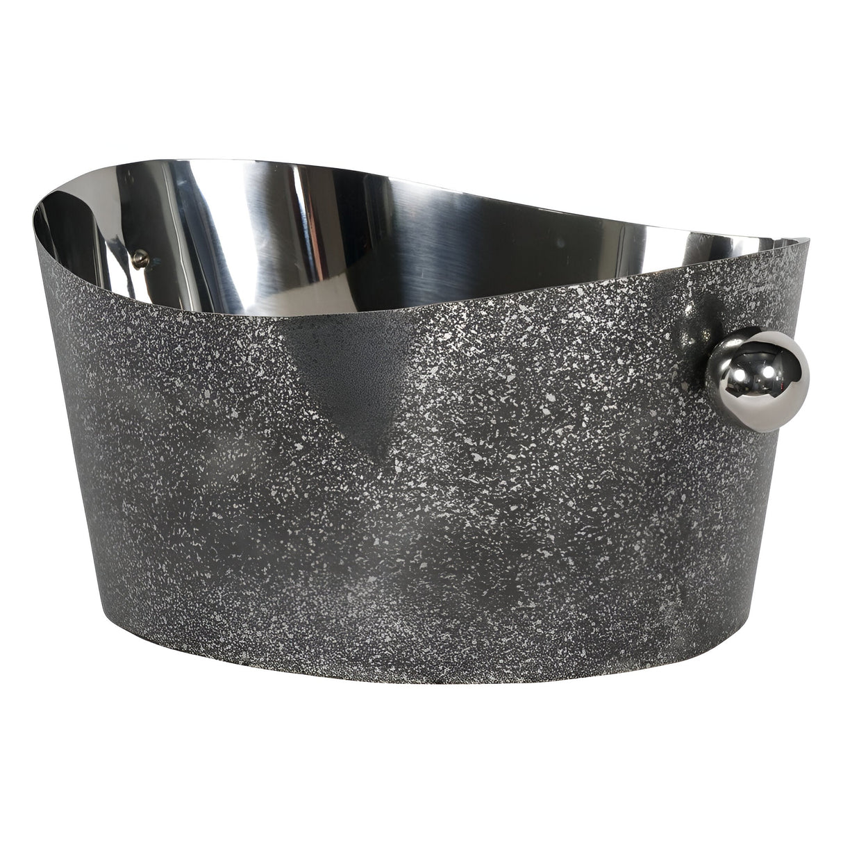 Oval Party Tub - Dusky Silver