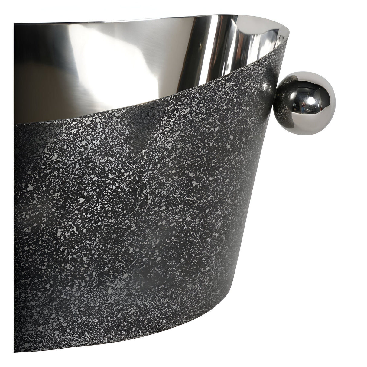 Oval Party Tub - Dusky Silver