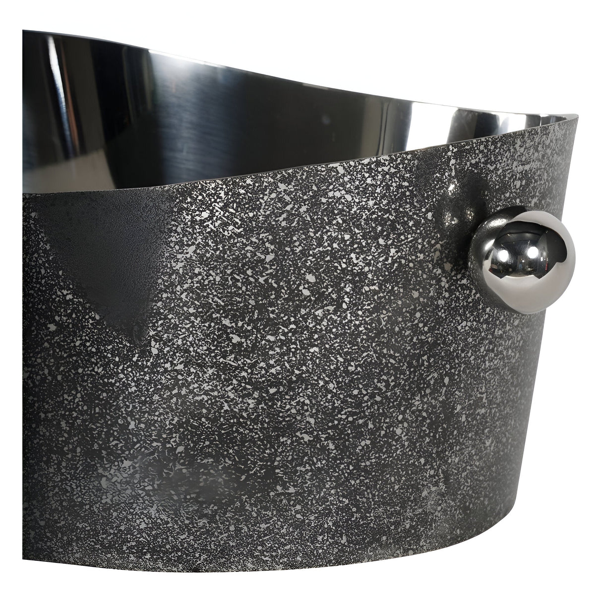 Oval Party Tub - Dusky Silver