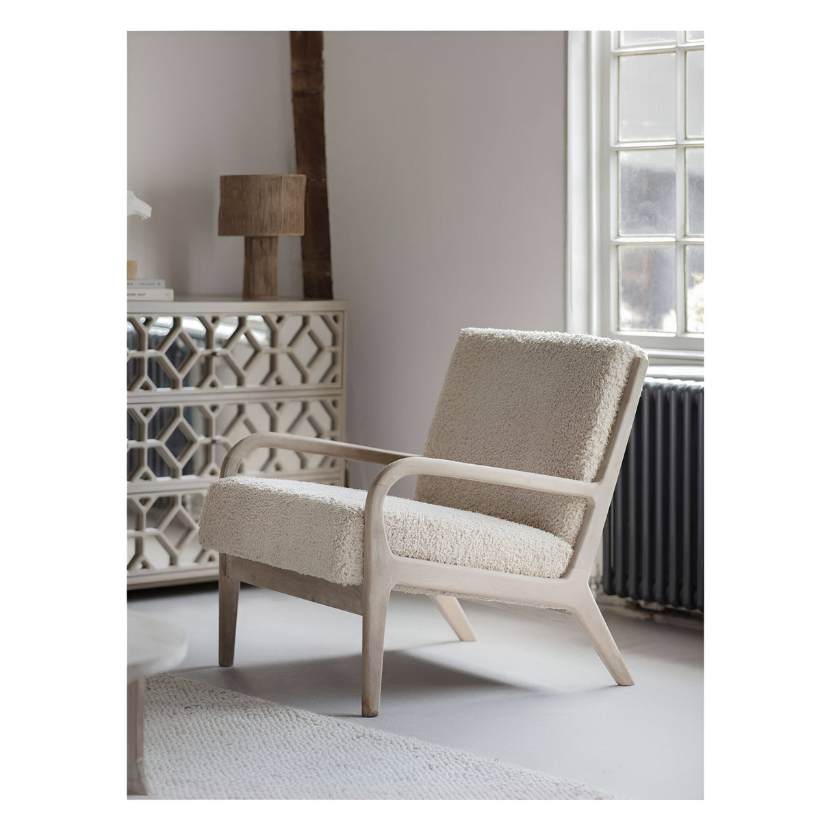 Teddy Occasional Chair - White