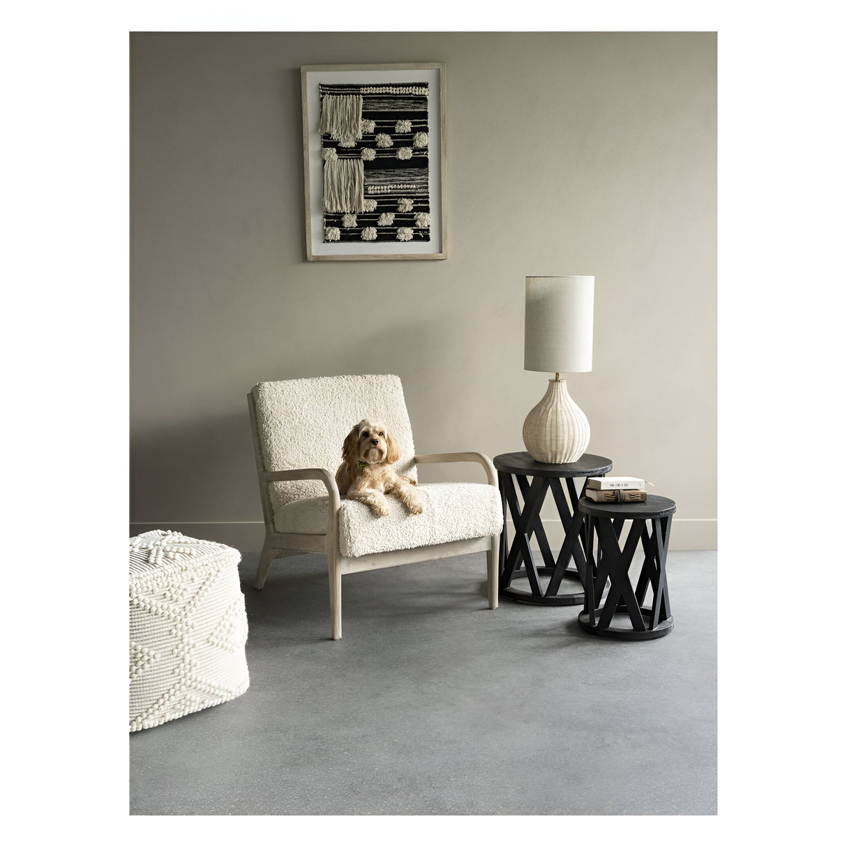 Teddy Occasional Chair - White