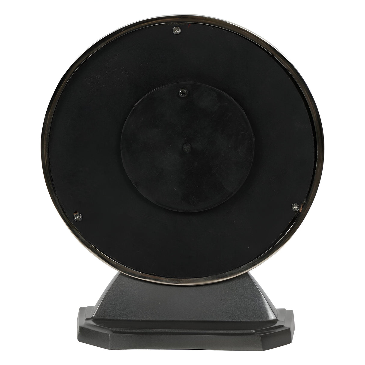 Aviation Large Mantel Clock 32cm - Black & Gold