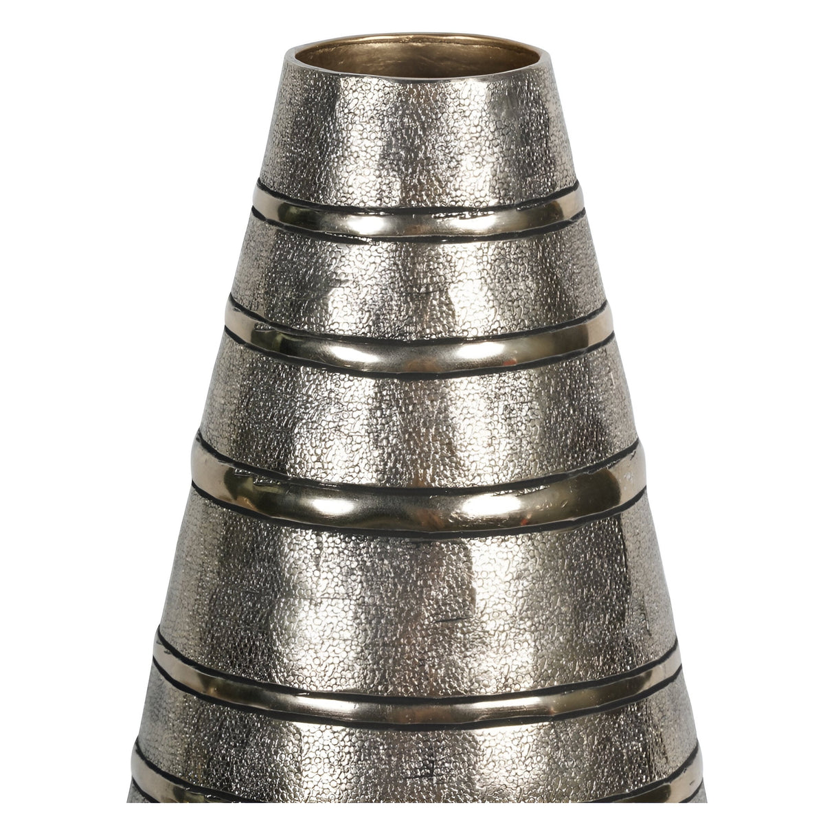 Gilver Rings Large Vase - Gold Silver