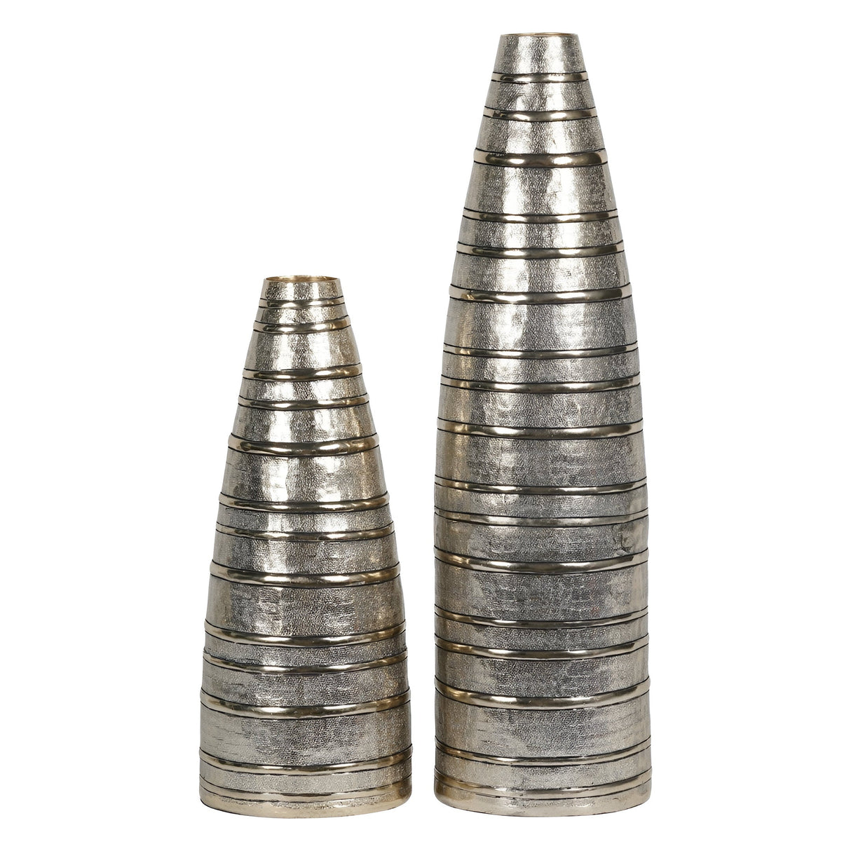 Gilver Rings Large Vase - Gold Silver