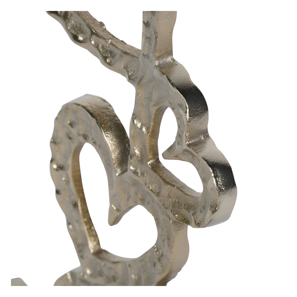 Multi Hearts Figurine With Black Wooden Base - 42.5cm