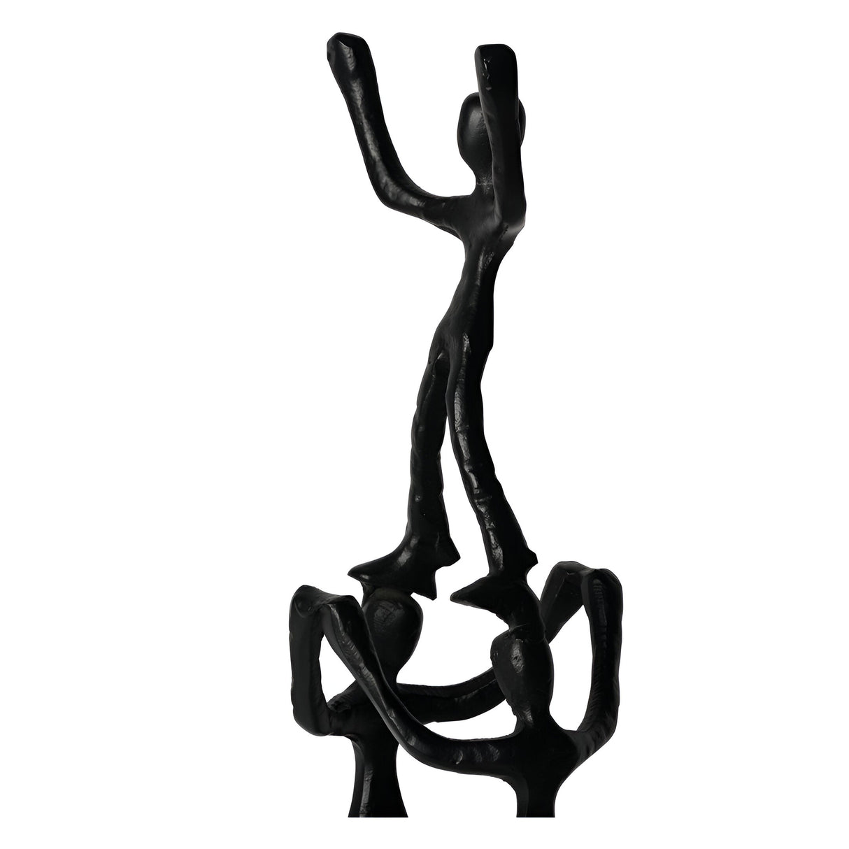 Tower Of Humans Black Figurine - 62cm