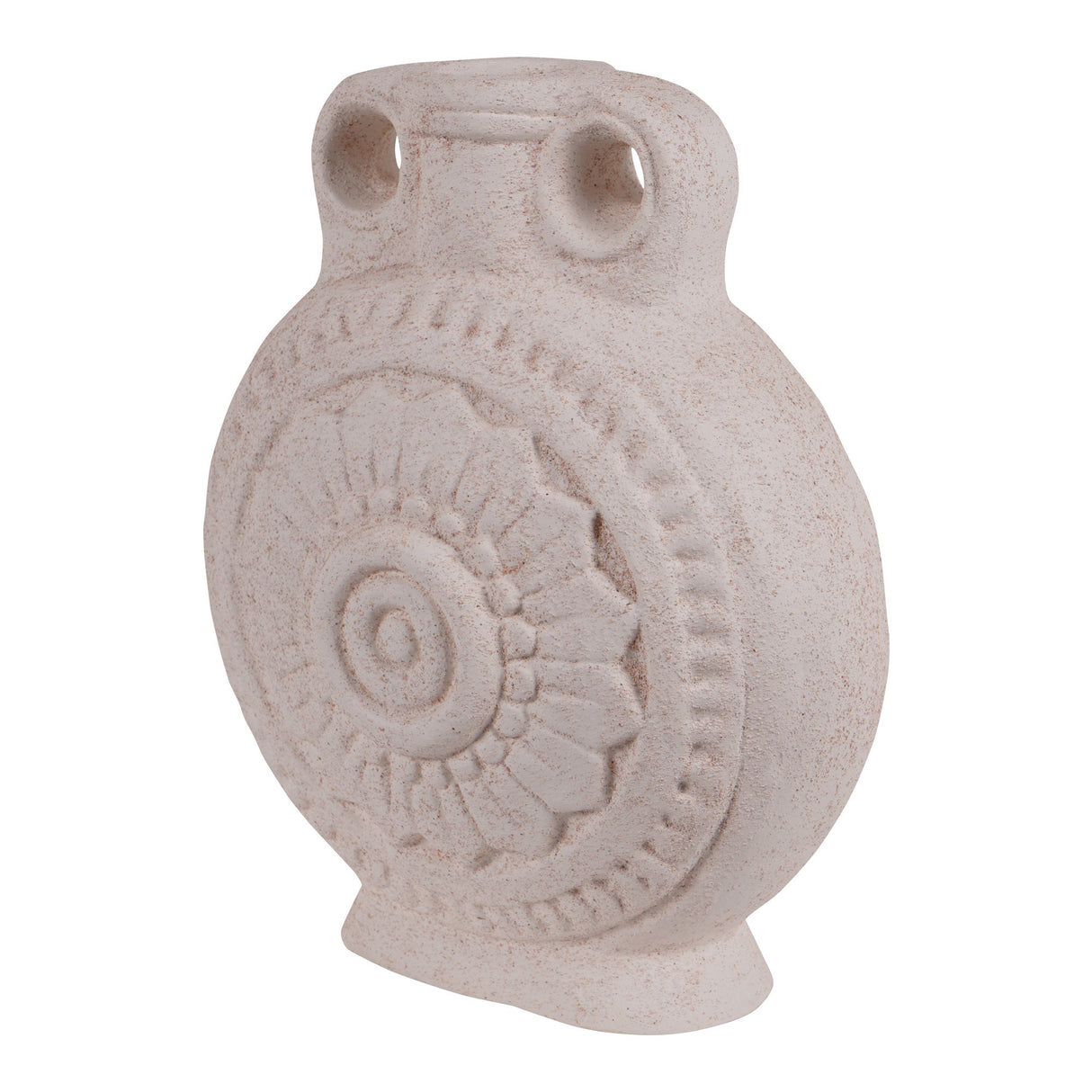 Sand Textured Vase - Off-White